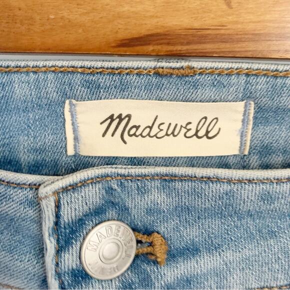 Madewell Cali Denim Button Fly Boot Cut Jeans 35 NWT - Picture 7 of 9